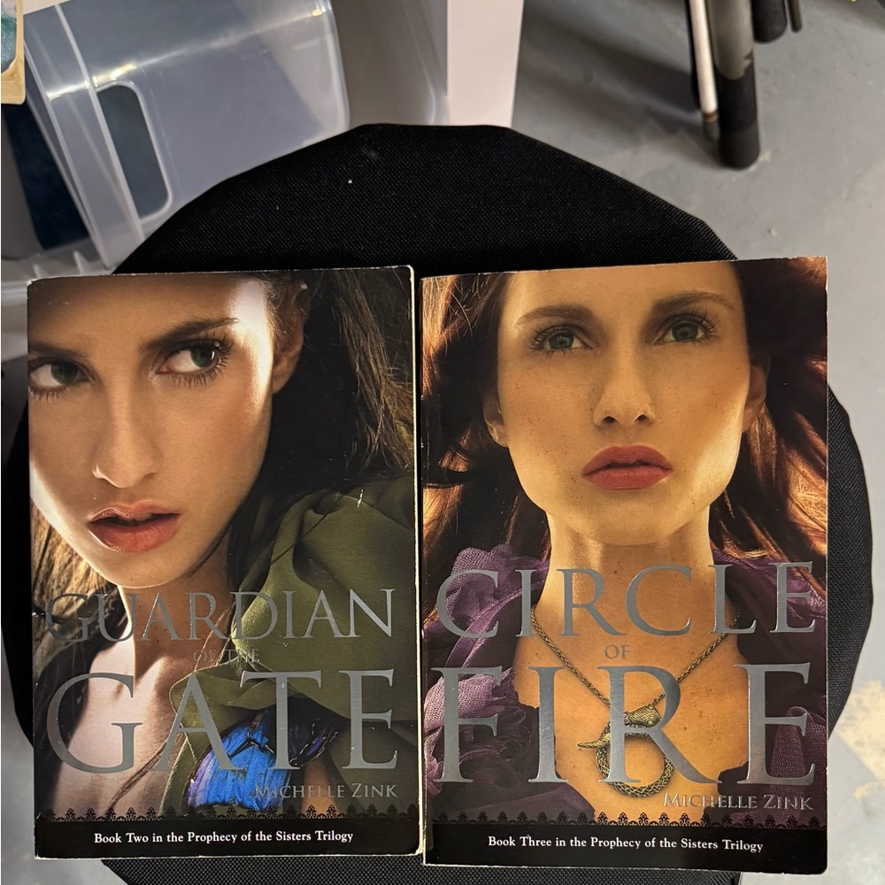 Lot of 2 books Guardian of the Gate & Circle of Fire Paperback Book 2 and 3